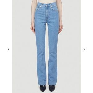 HELMUT LANG FEMME BOOTCUT JEANS